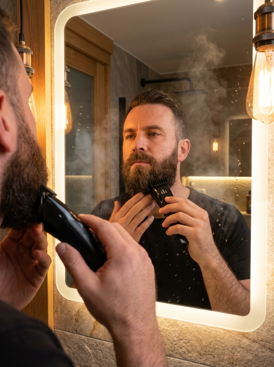 Zo pak je een trage of ongelijke baard aan!