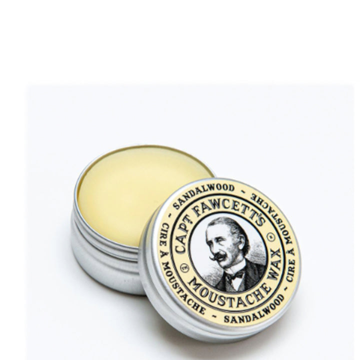 Captain Fawcett Cera per baffi – Sandalo