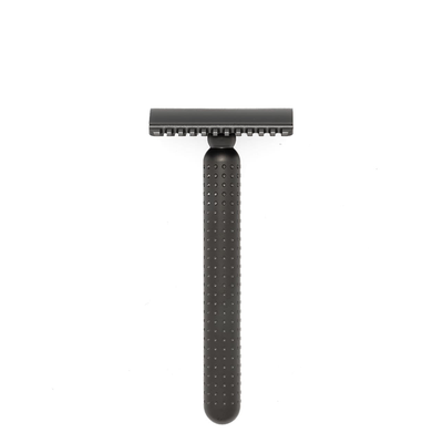 Immagine di Rasoio di Sicurezza a Pettine Aperto Masamune Dark Stainless Steel