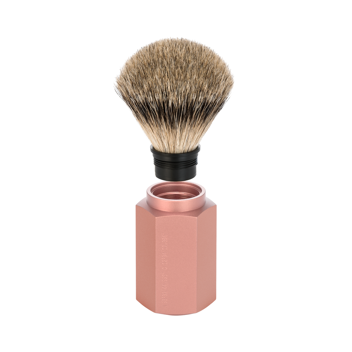 Pennello da barba Hexagon Silvertip Tasso Sunrise
