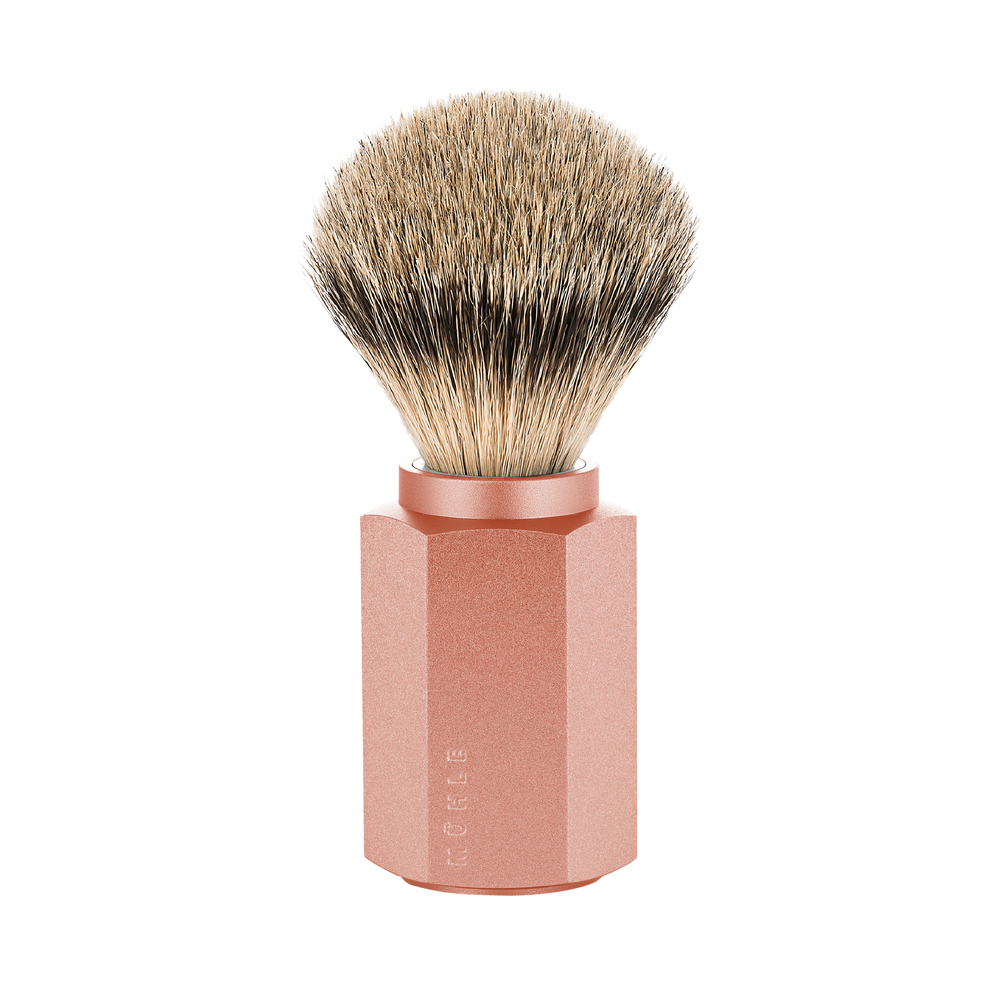 Mühle Pennello da barba Hexagon Silvertip Badger Sunrise