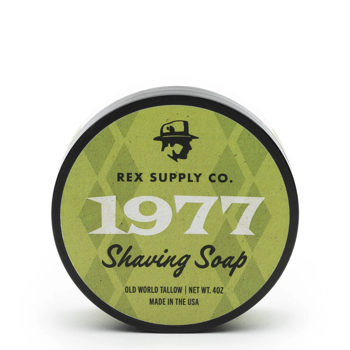 Rex Supply Co. Sapone da barba - 1977 Old World Tallow