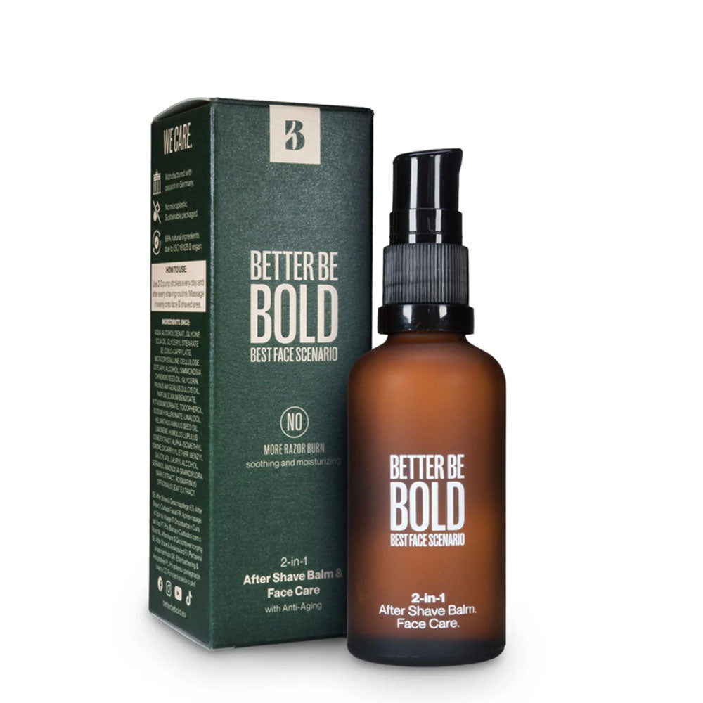 Better Be Bold Balsamo dopobarba & Cura Viso 2 in 1