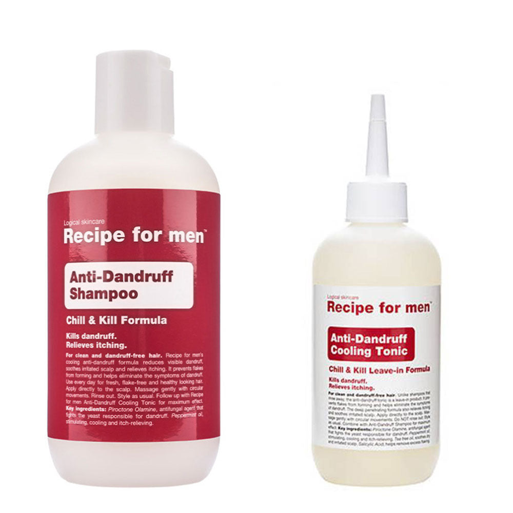 Recipe for Men Shampoo Antiforfora + Tonico Antiforfora
