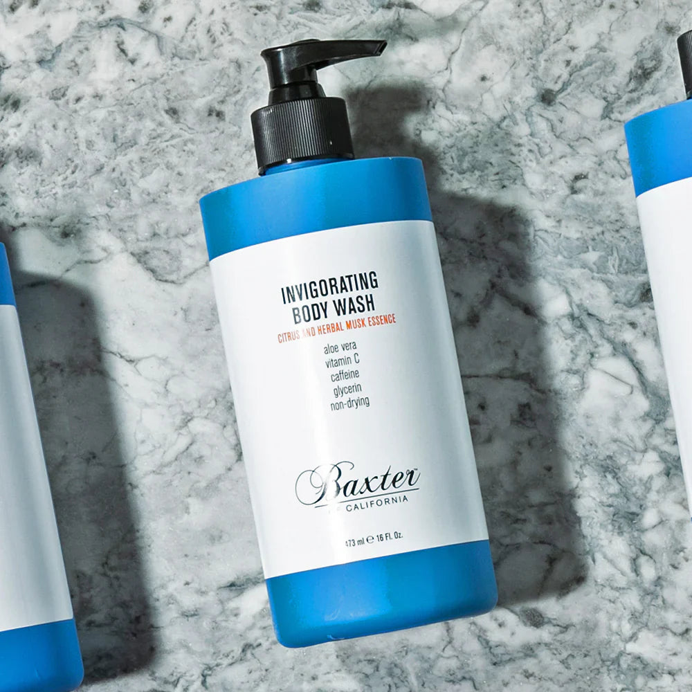 Baxter of California Invigorating Body Wash – Citrus & Herbal Musk