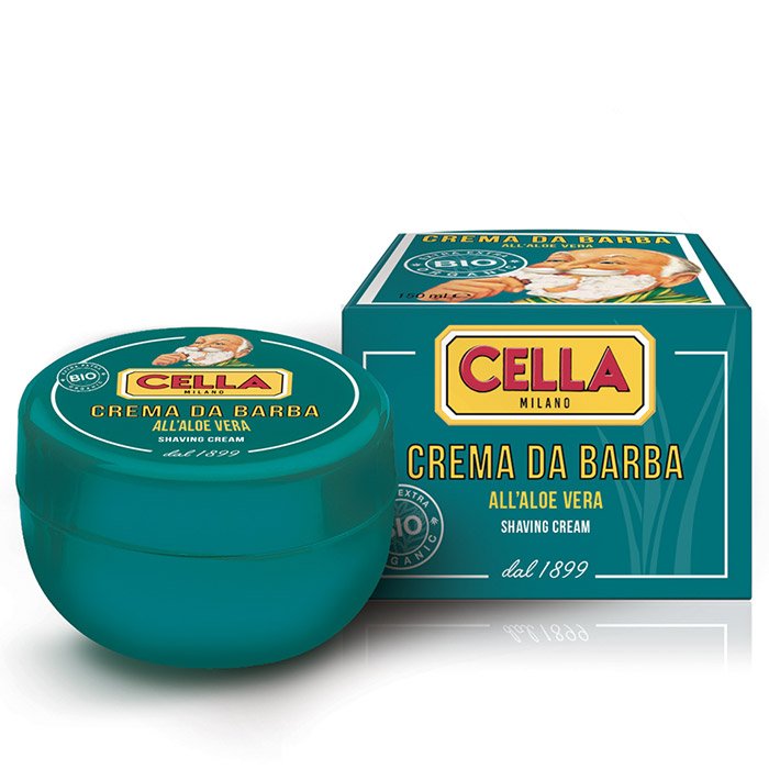Cella Milano Crema da Barba Biologica – Aloe Vera