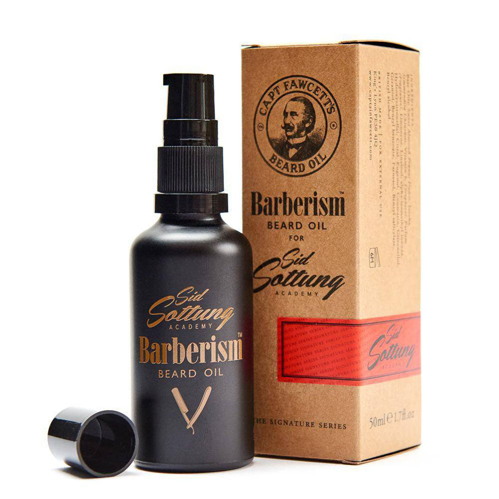 Captain Fawcett Olio da barba – Barberism