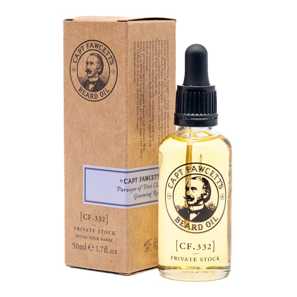 Captain Fawcett Olio da barba – Private Stock
