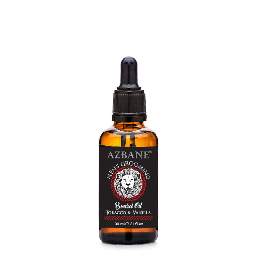 Azbane Olio da barba – Tabacco & Vaniglia