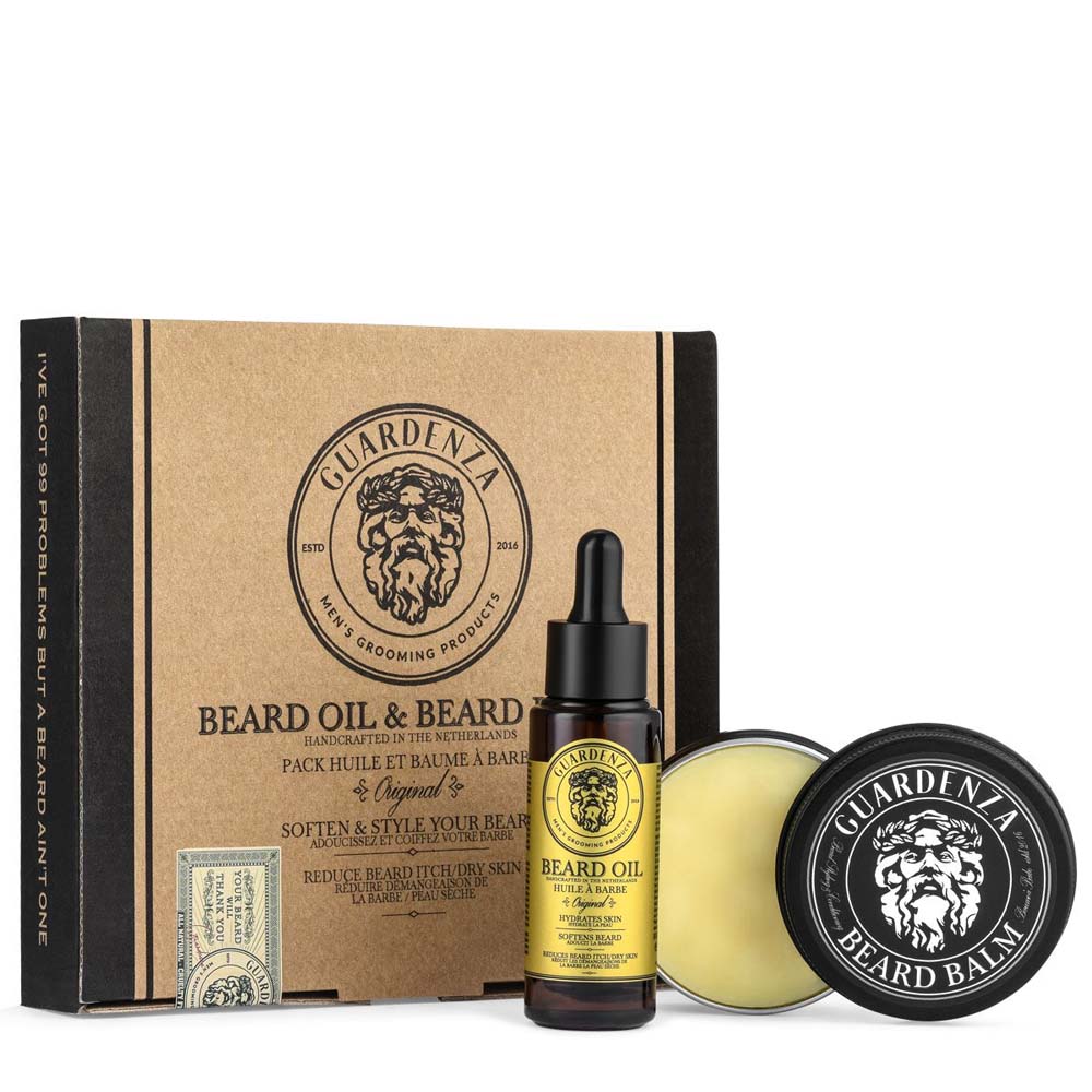 Guardenza Set Olio da barba & Balsamo da barba