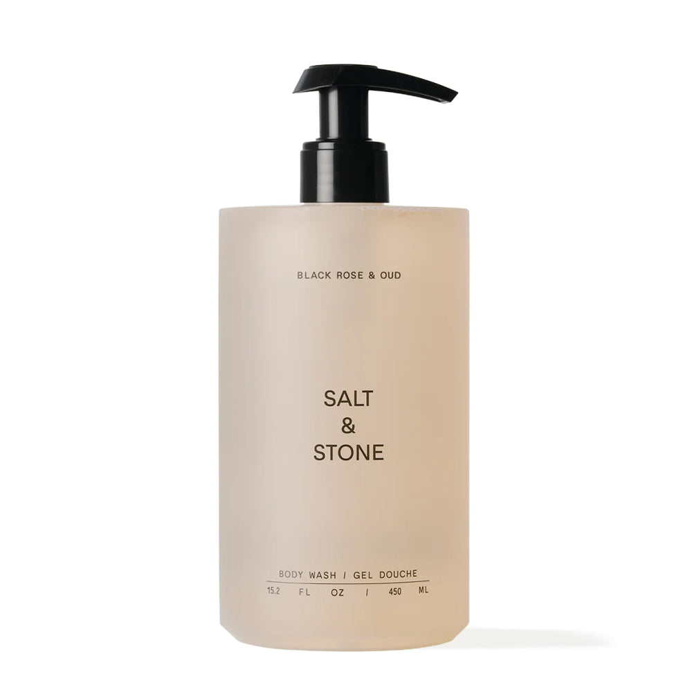 Salt & Stone Bagnoschiuma – Rosa Nera & Oud