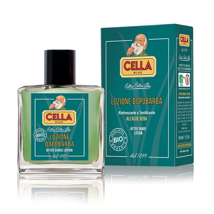 Cella Milano Lozione Dopobarba Biologica – Aloe Vera
