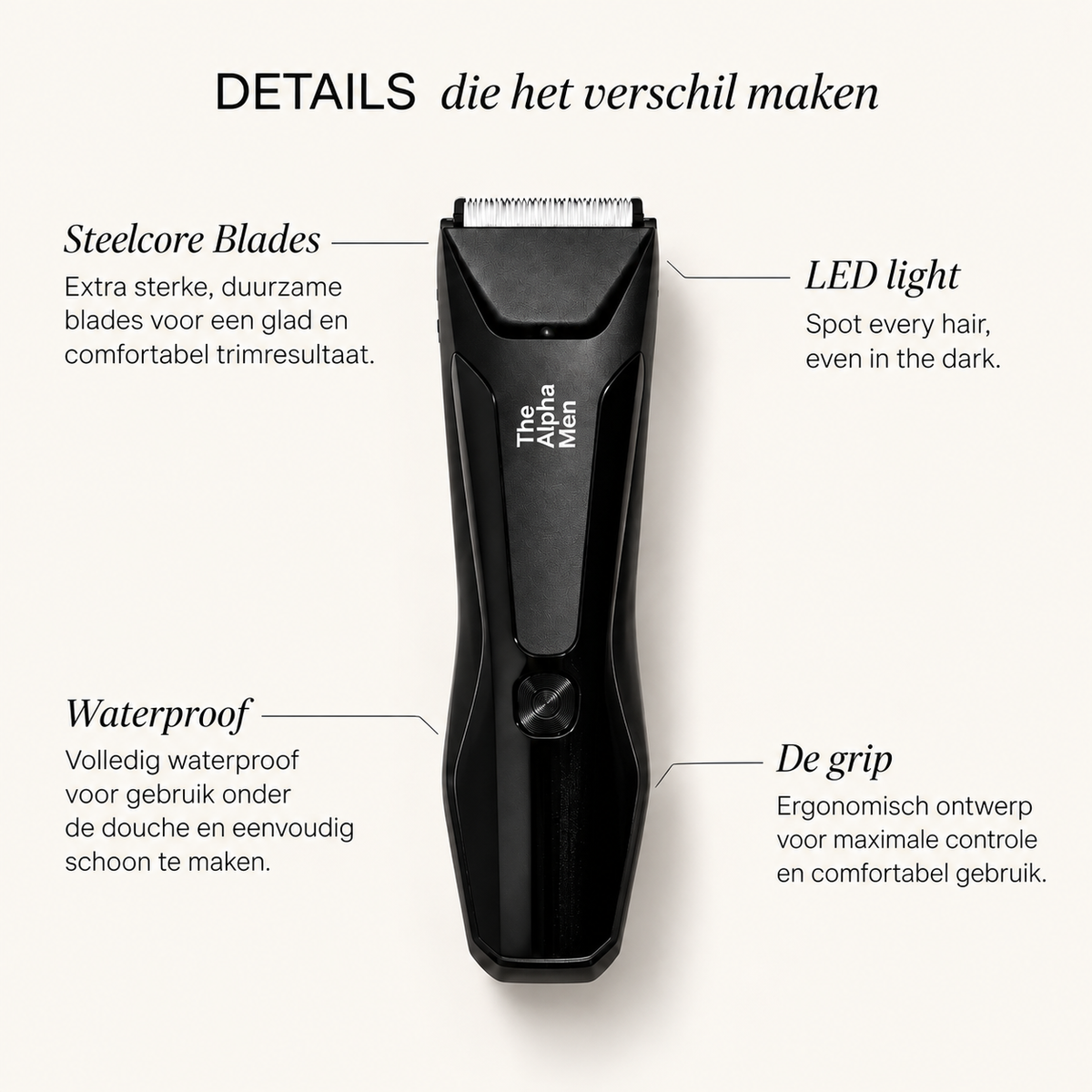 Trimmer corpo
