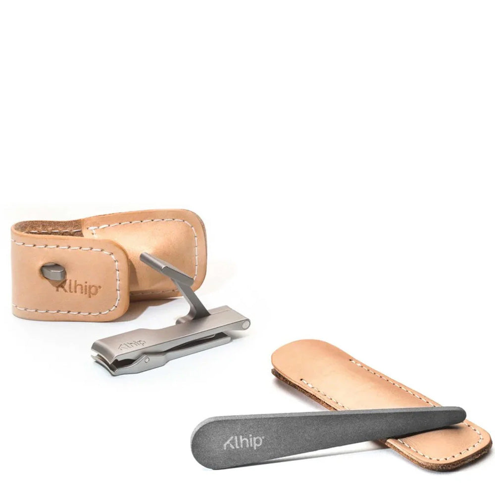 Klhip Combo – Ultimate Clipper + Lima per unghie in Pietra Naturale