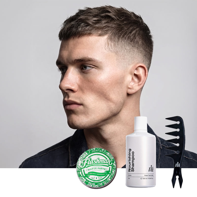 The Alpha Men Kit essenziale Crew Cut