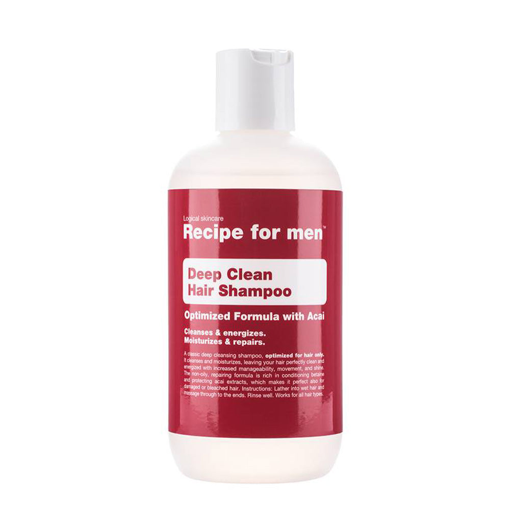 Recipe for Men Shampoo Detergente Profondo