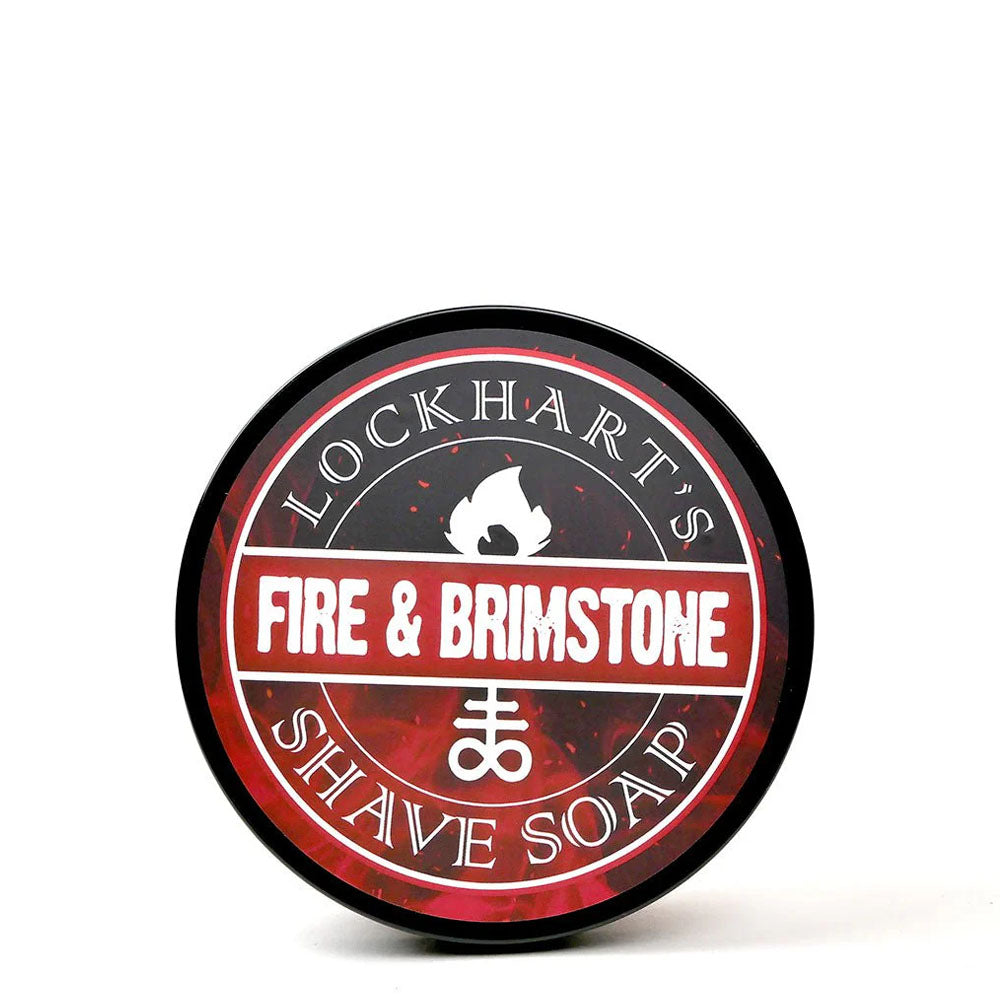 Lockhart's Sapone da barba Fire & Brimstone