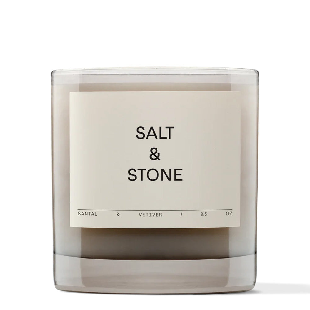Salt & Stone Candela profumata – Sandalo & Vetiver