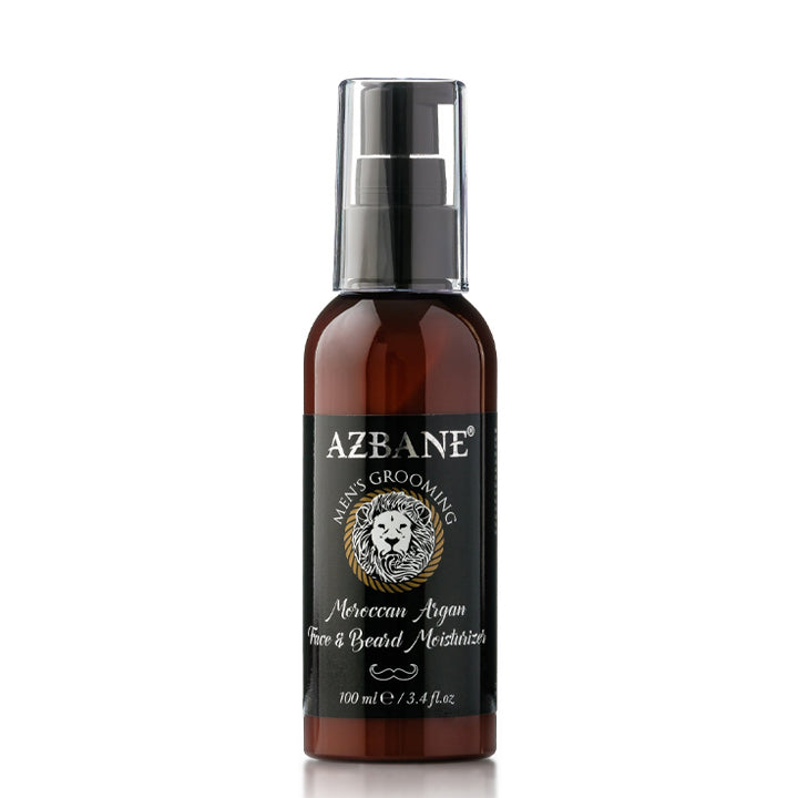 Azbane Moroccan Argan Face & Beard Moisturizer