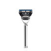 Set da barba nero