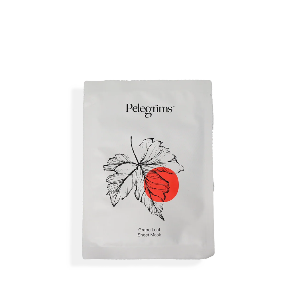 Pelegrims Maschera in foglio alla foglia d'uva