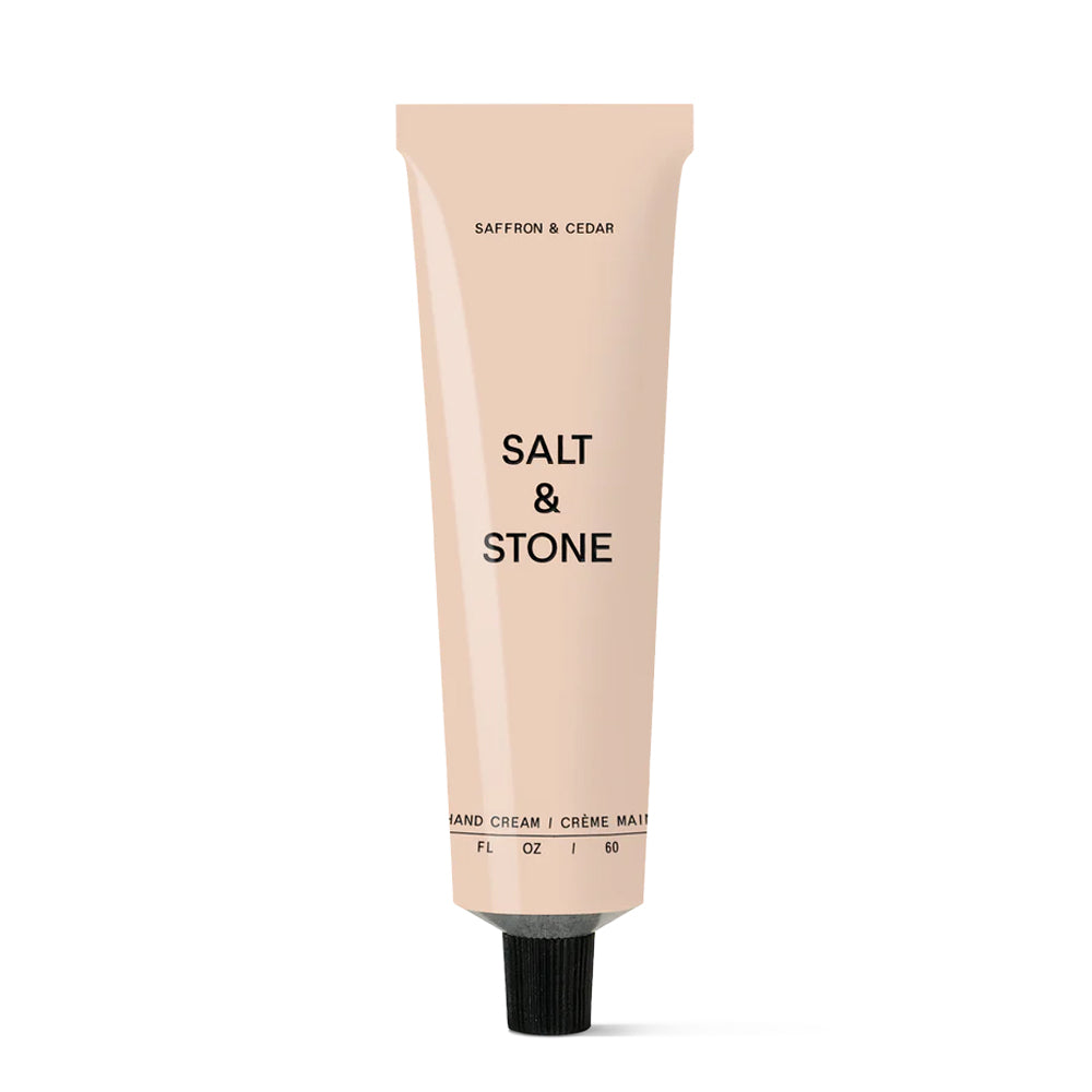 Salt & Stone Crema mani – Zafferano & Cedro