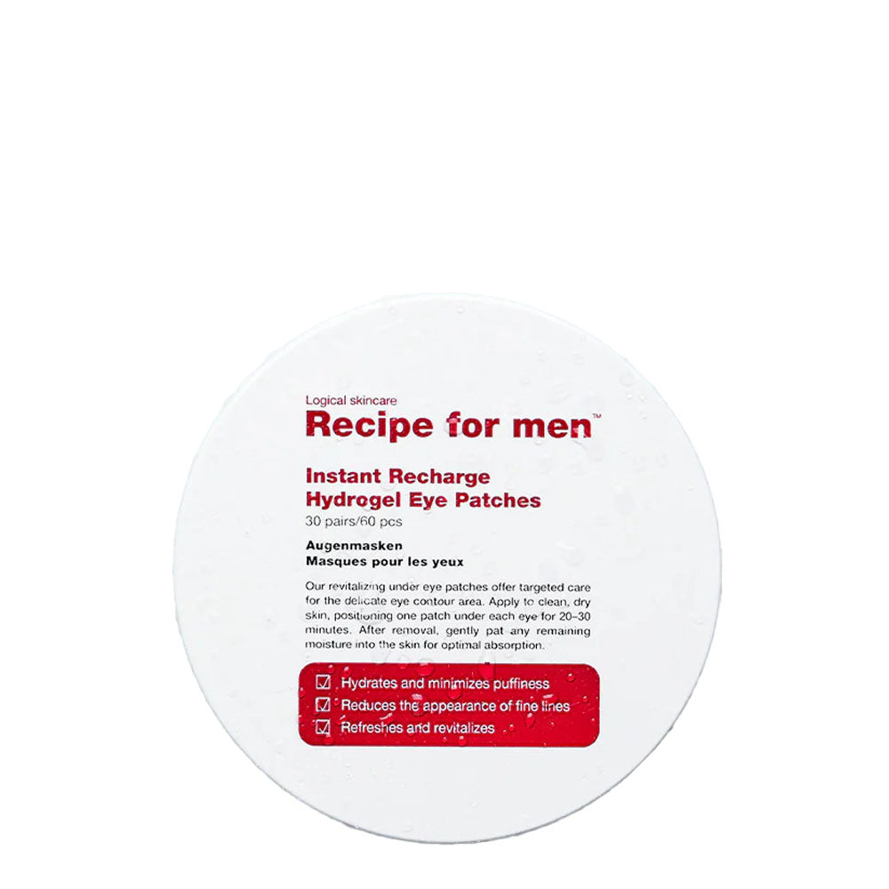 Recipe for Men Patch occhi in idrogel