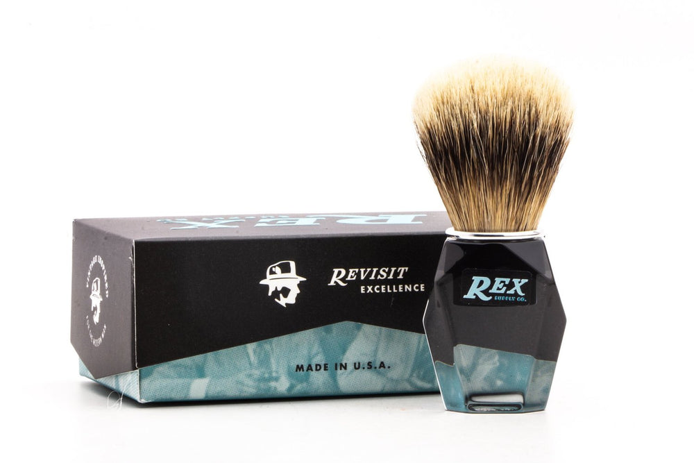 Rex Supply Co. Pennello da barba Deco – Sintetico