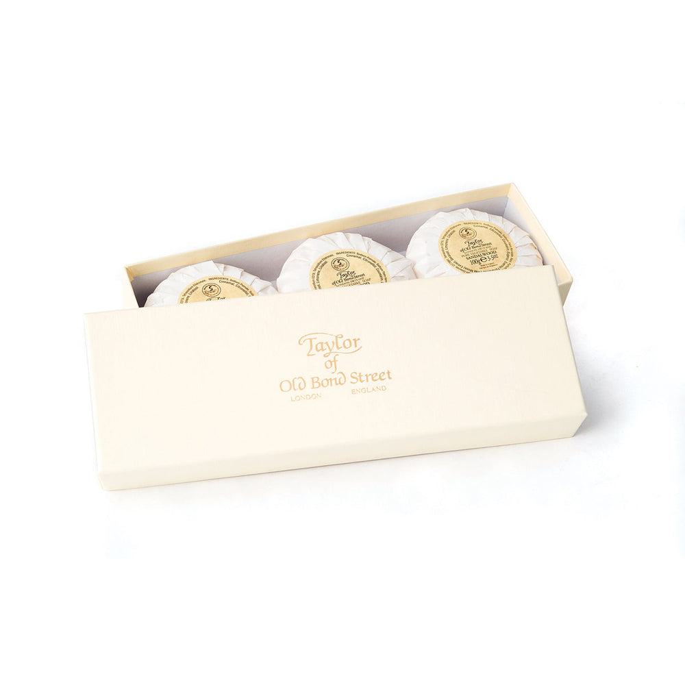 Taylor of Old Bond Street Cofanetto regalo sapone per le mani – 3 × 100 g