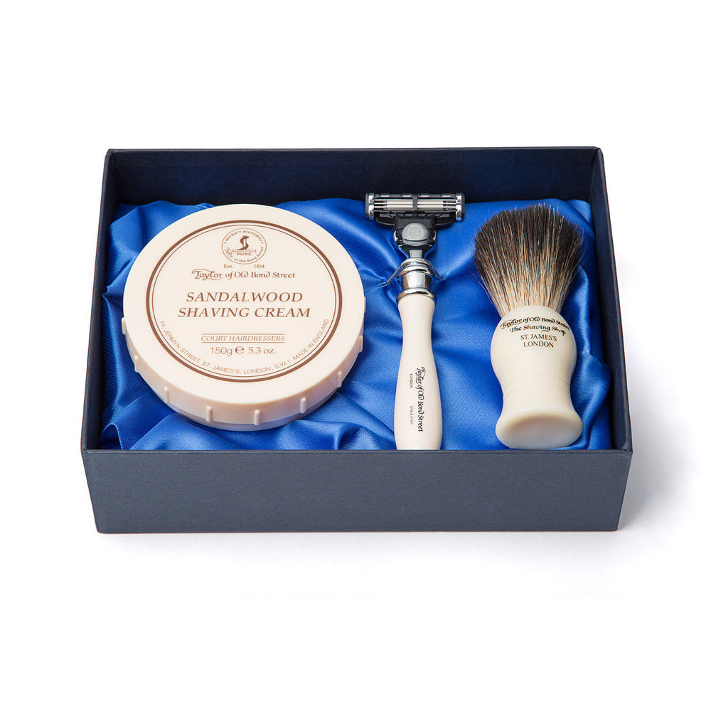 Taylor of Old Bond Street Victorian Cofanetto regalo foderato in raso