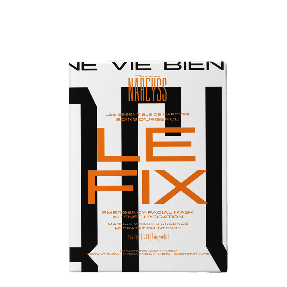 Narcyss Le Fix 3 pack - Maschera viso in tessuto