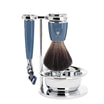 Set da barba Rytmo 4 pezzi - Petrolio