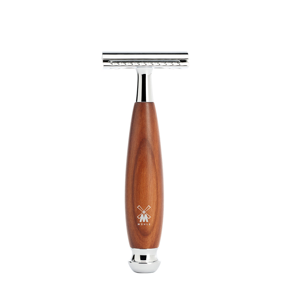 Set da barba Vivo 4 pezzi - Legno di prugna