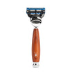 Set da barba Vivo 4 pezzi - Legno di prugna
