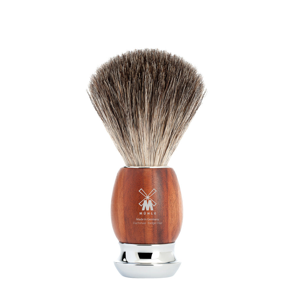Set da barba Vivo 4 pezzi - Legno di prugna