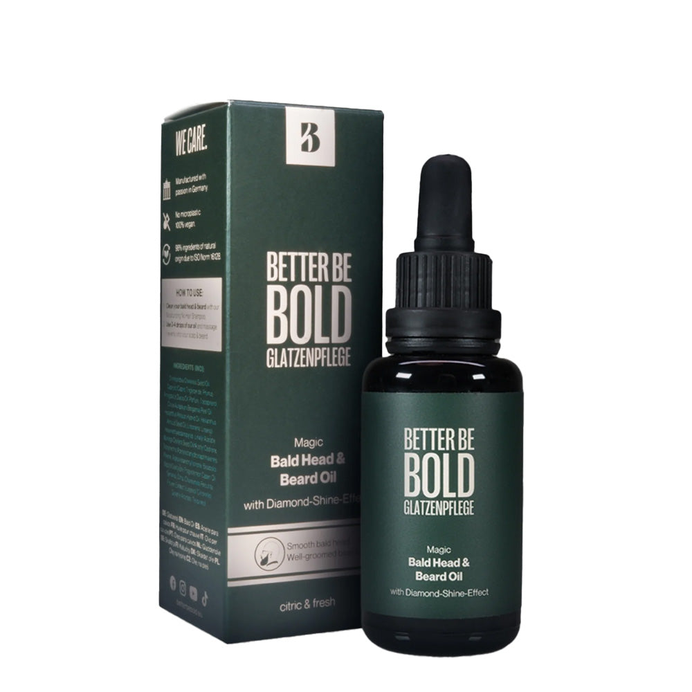 Better Be Bold Olio per Testa Rasata & Barba Magic