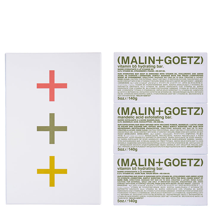 Malin+Goetz Il Trio di Saponette per il Corpo