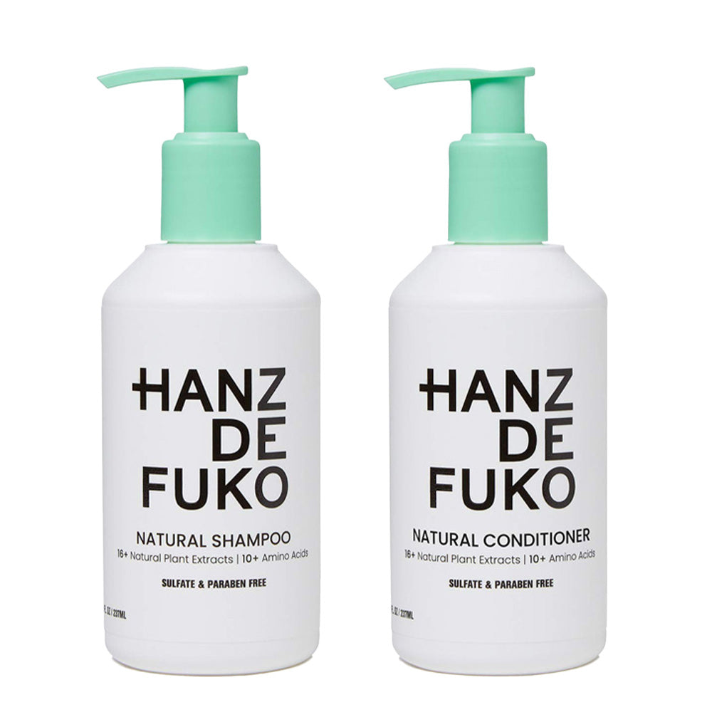 Hanz de Fuko Shampoo + Balsamo Naturale Bundle