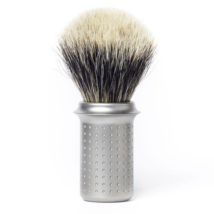 Tatara Razors Pennello da barba Masamune – Finest Badger – Silver