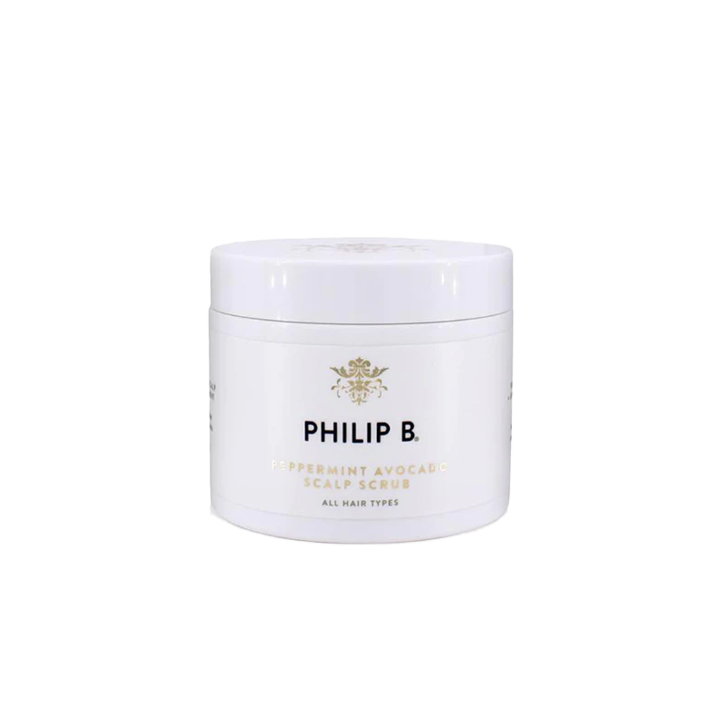 Philip B Scrub per cuoio capelluto alla Menta Piperita e Avocado