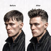 Quiff - voor en na