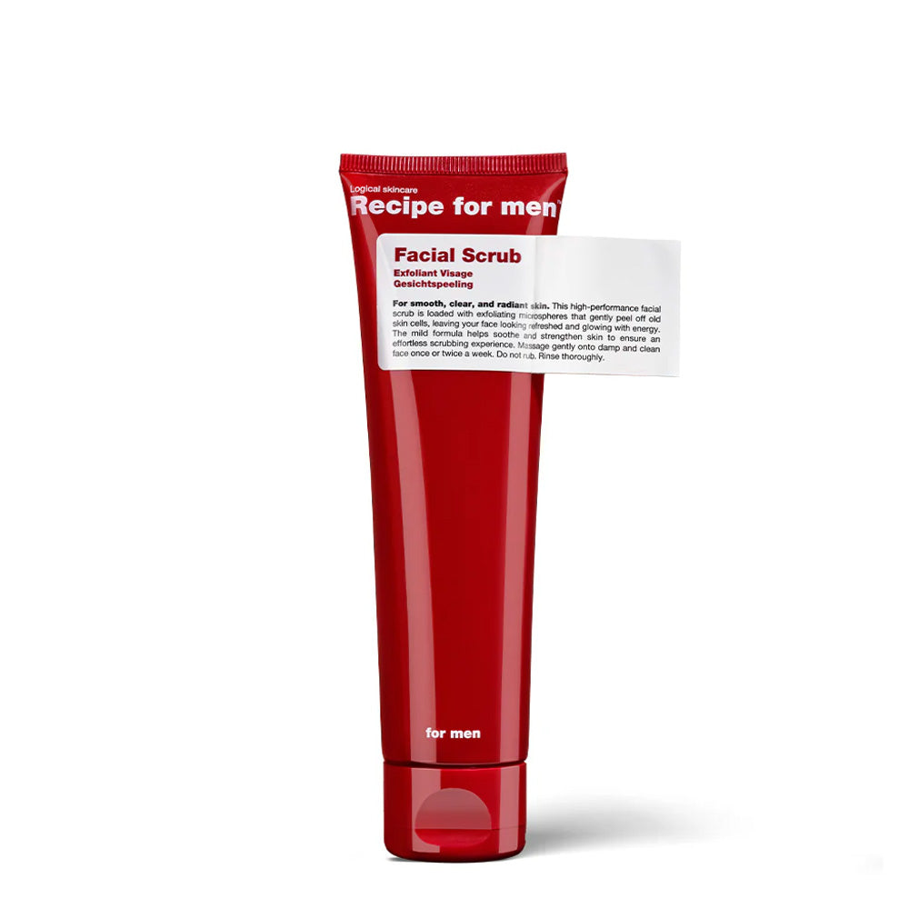 Recipe for Men Scrub viso