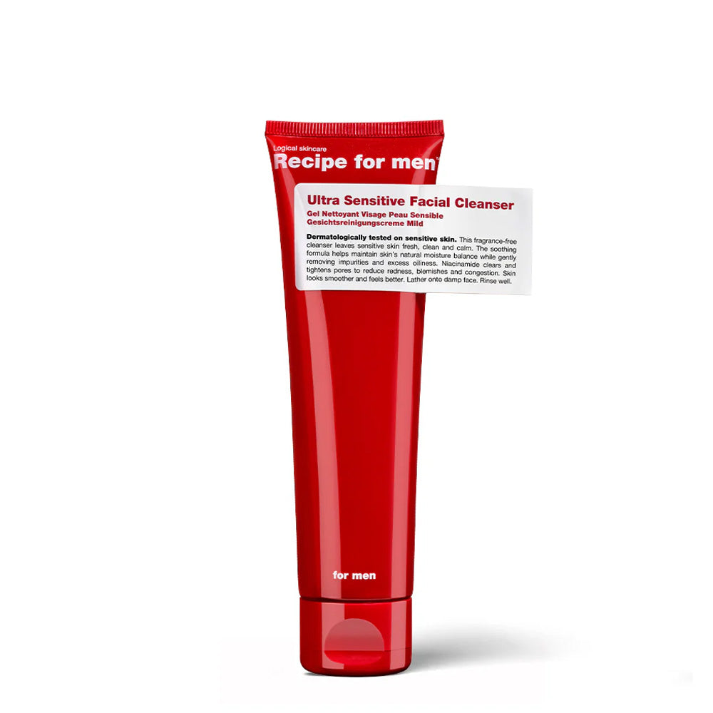 Recipe for Men Detergente viso ultra delicato