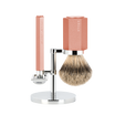 Set da barba Hexagon Sunrise con pennello da barba in tasso Silvertip