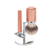 Set da barba Hexagon Sunrise con pennello da barba Silvertip Fibre®