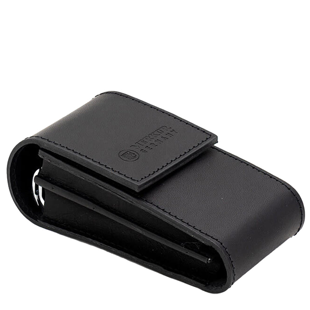 Merkur Safety Razor Travelcase – Cuoio Nero