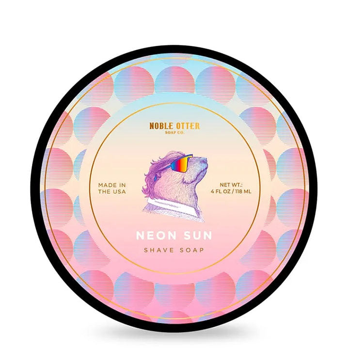 Noble Otter Sapone da barba – Neon Sun