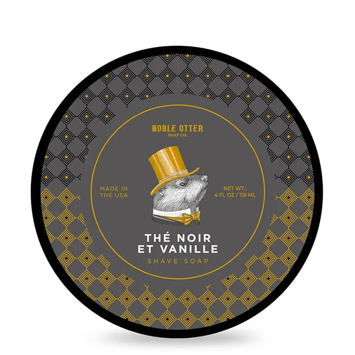 Noble Otter Sapone da barba – Thé Noir et Vanille