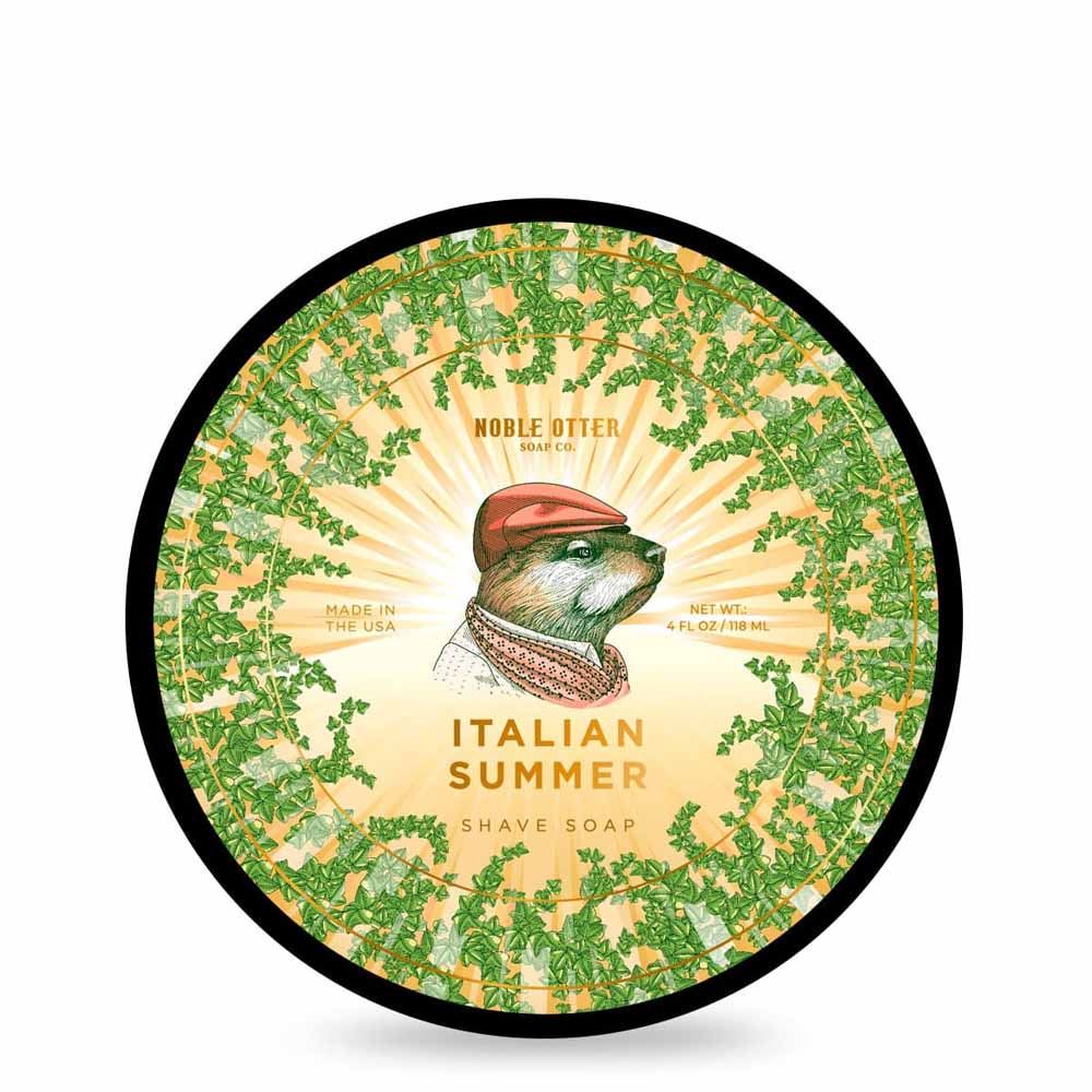 Noble Otter Sapone da barba – Italian Summer