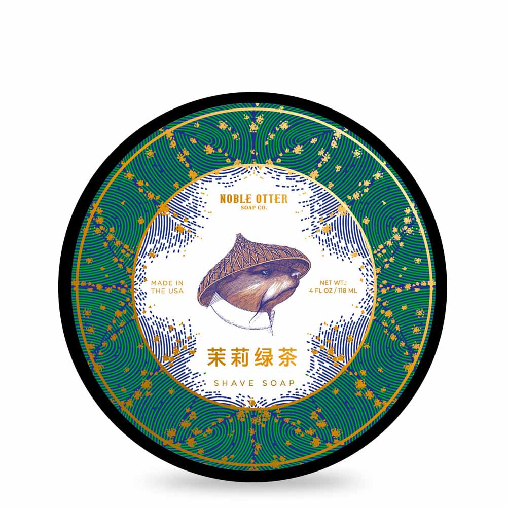 Noble Otter Sapone da barba – Jasmine Green Tea